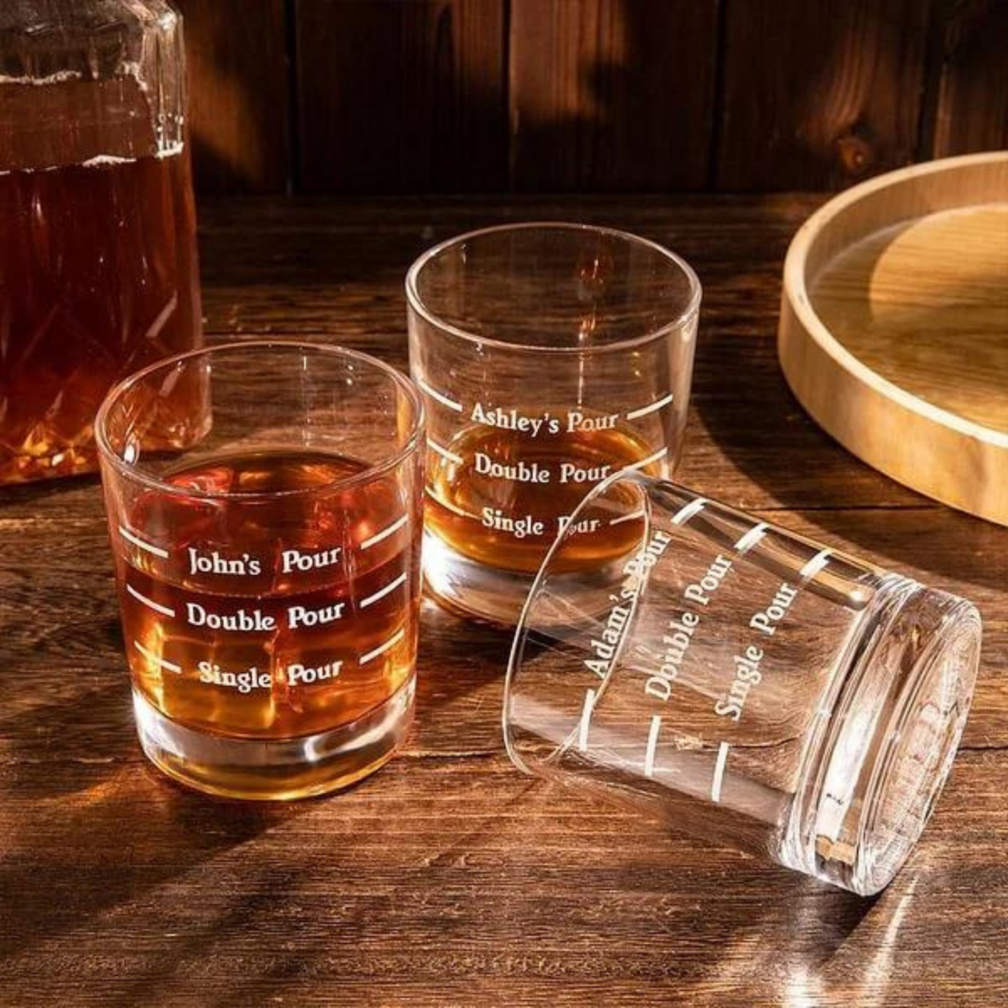 Resty Personalized Bar Glass