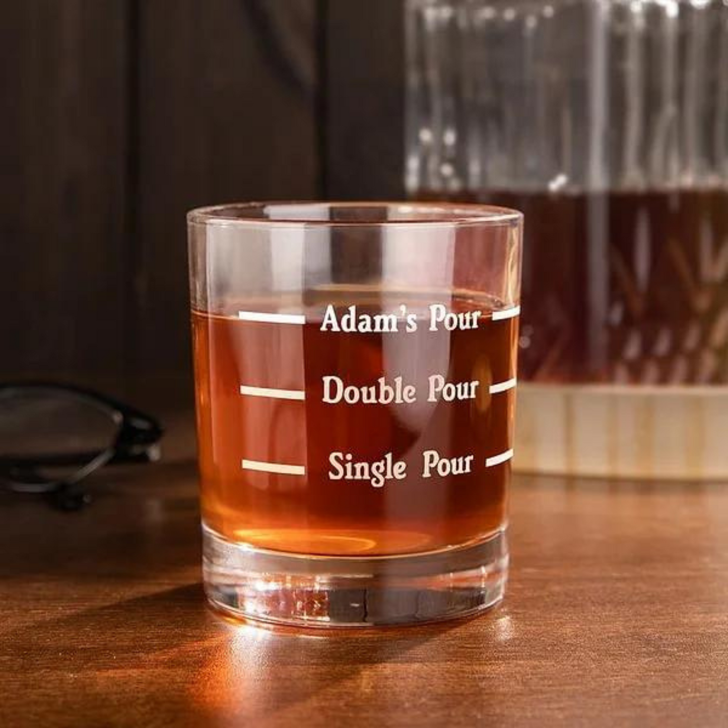 Resty Personalized Bar Glass